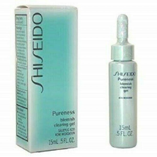 Shiseido Pureness Blemish Clearing Gel  0.5 oz.  Sealed  With Box