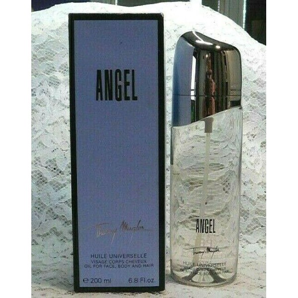 Angel Thierry Mugler Oil for Face Body & Hair 6.8 fl oz / 200 ml Brand New Rare